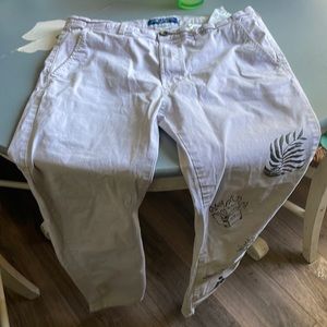Xl Arizona pants with graphics on one side